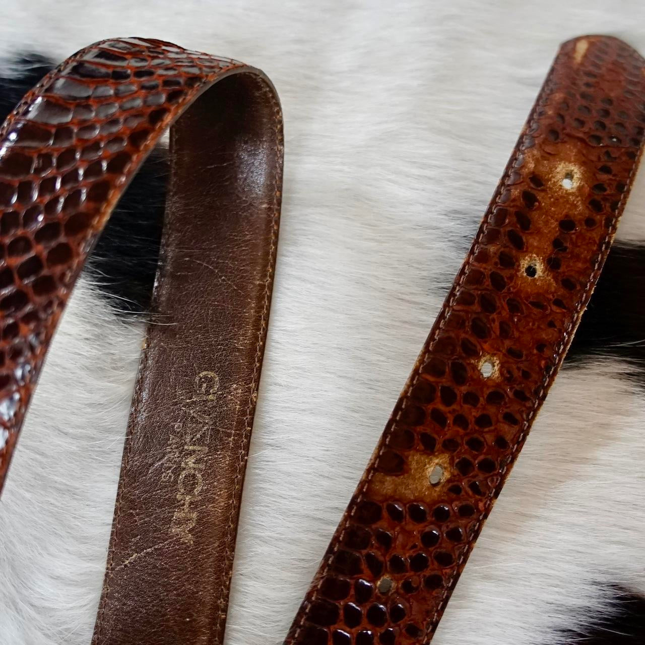 Vintage Givenchy Leather Belt – SHOP EZRA
