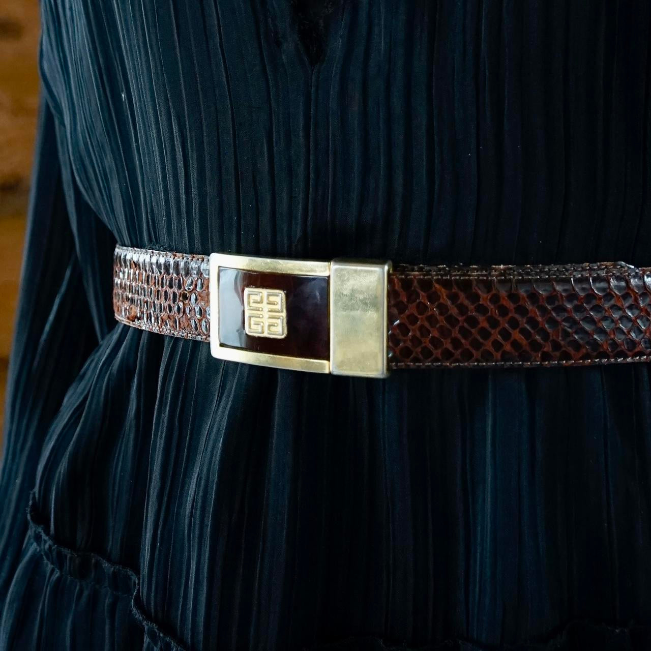 Vintage Givenchy Leather Belt – SHOP EZRA