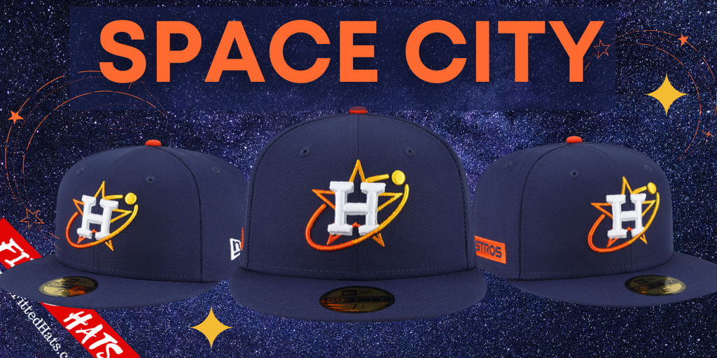 New Era Houston Astros 'Space City' Theme Fitted Hat City Connect 2022