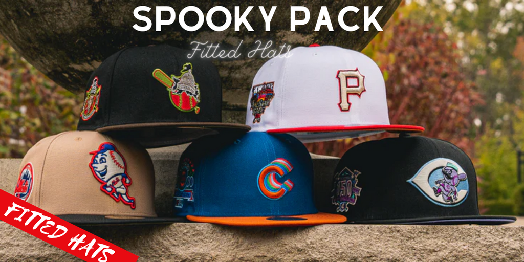 Spooky MLB Fitted Hats By Lids Hat Drop (Oct. 21st)