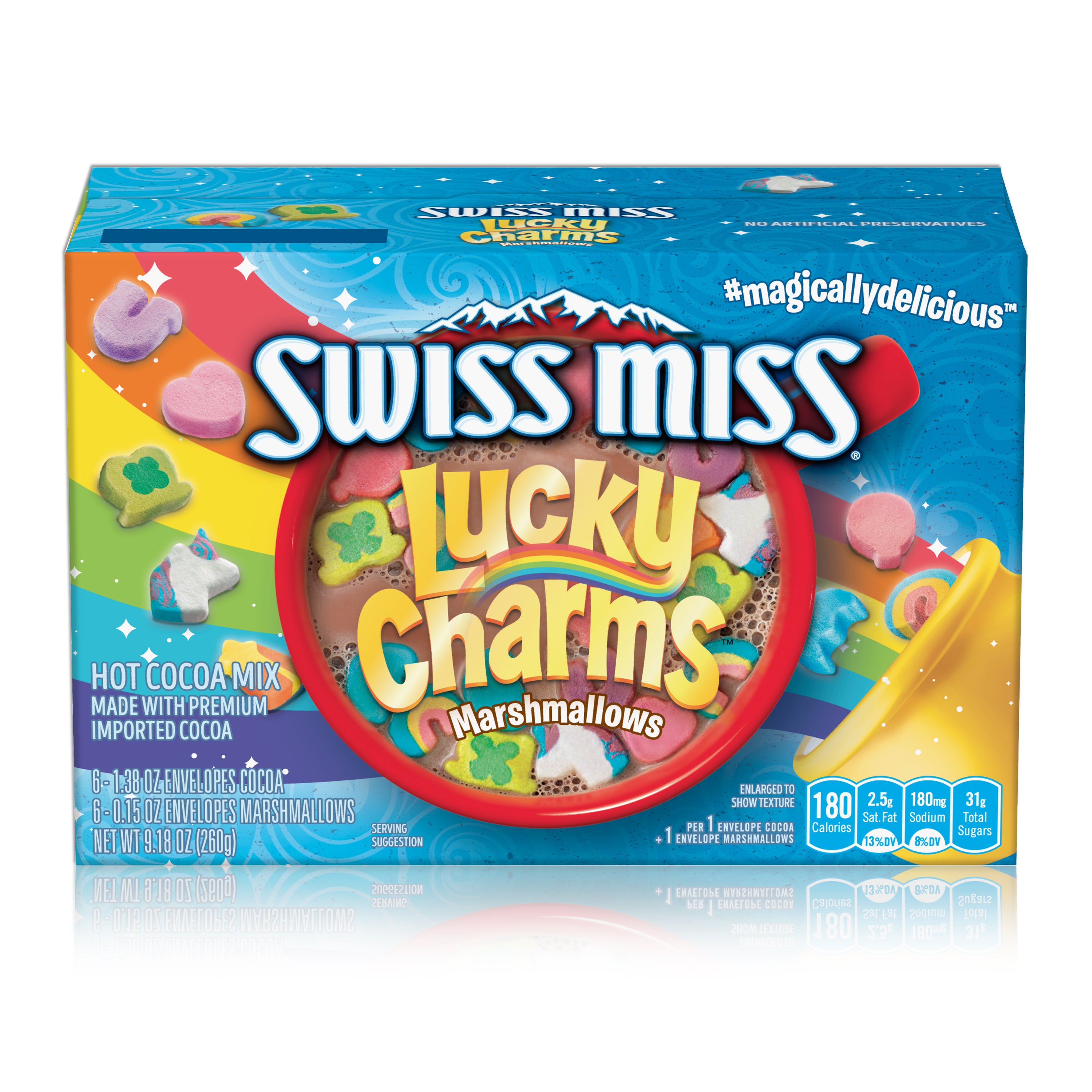 Swiss Miss Lucky Charms Marshmellow Hot Cocoa Mix