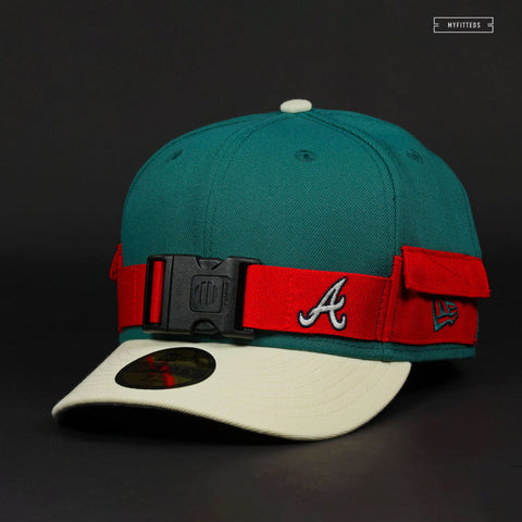 Atlanta Braves Buck Fitted Hat