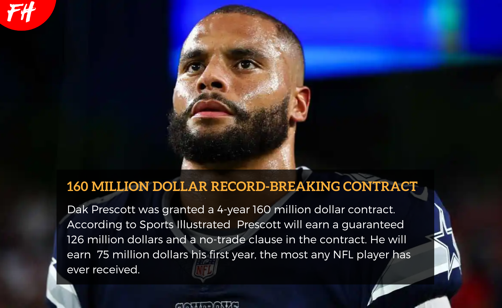 160 Million Dollar Record-breaking Contract