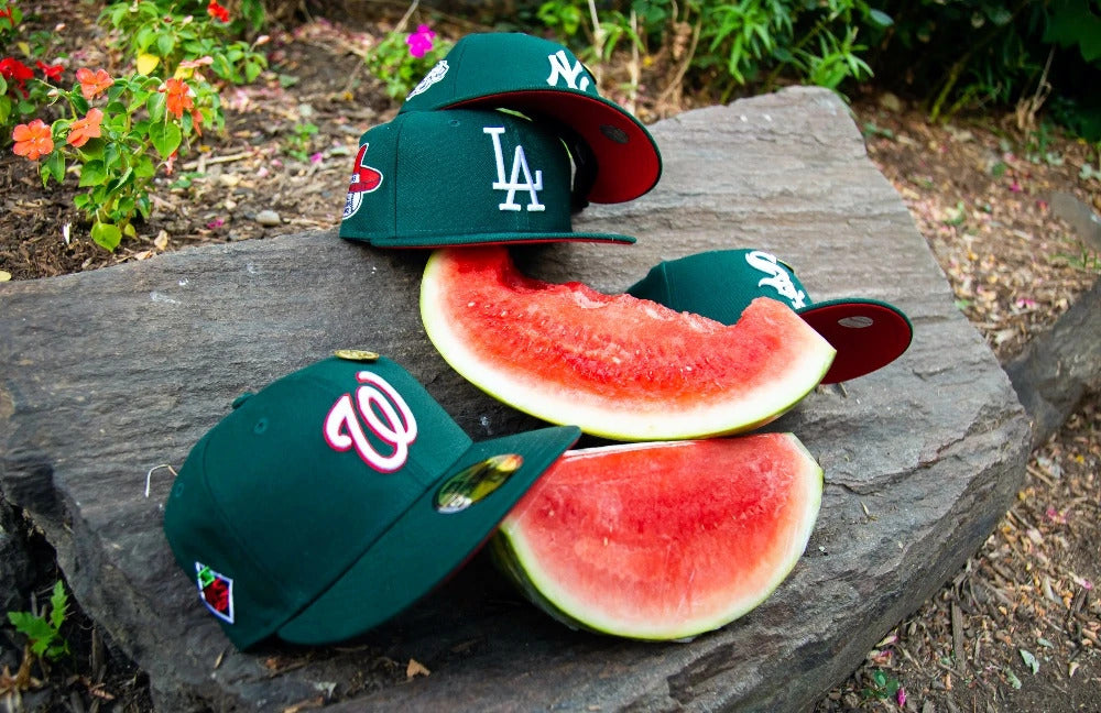 Watermelon Fitted Hats