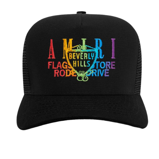  Amiri Beverly Hills Flagship Store Rodeo Drive Trucker Hat