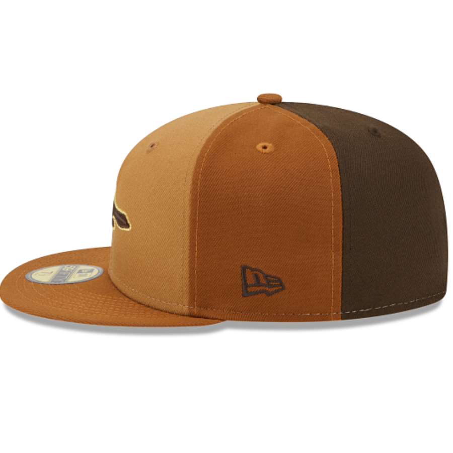Tri-Tone Brown 2023 Fitted Hats