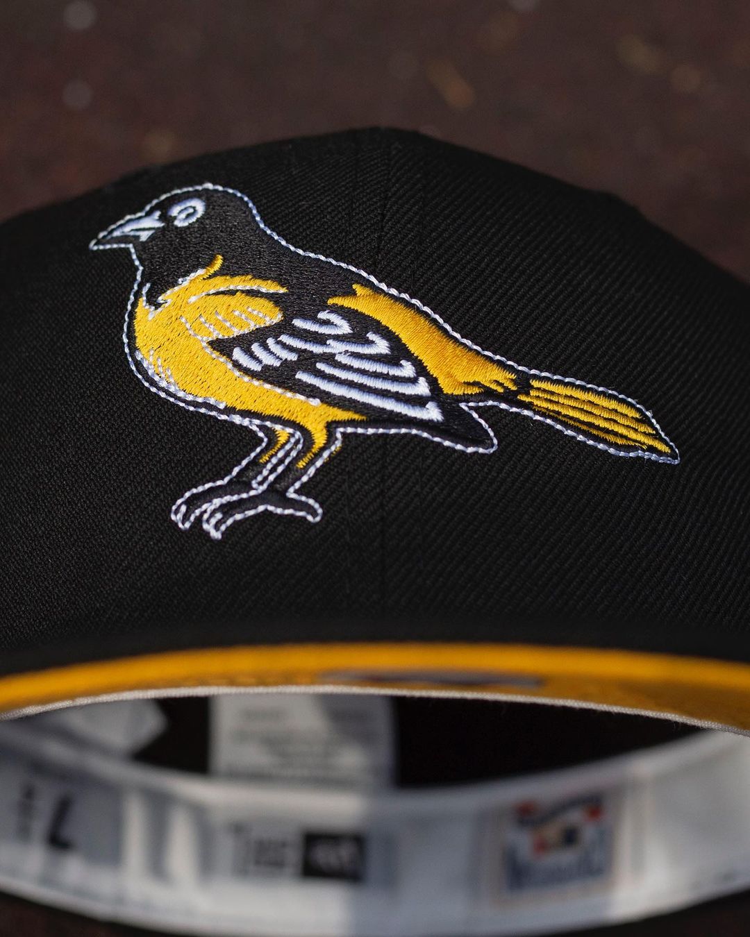 MLB Yellow Undervisor Fitted Hats