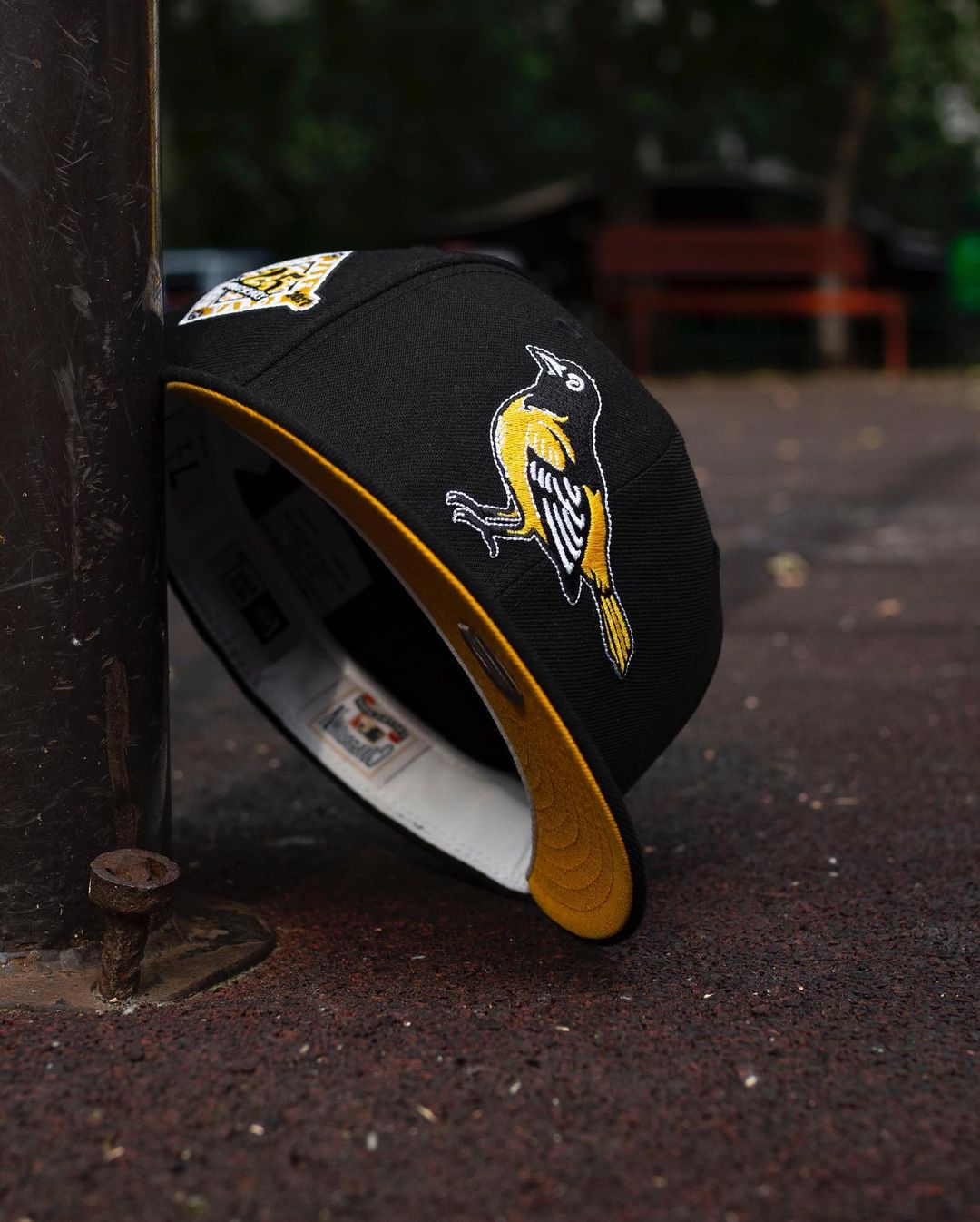 MLB Yellow Undervisor Fitted Hats