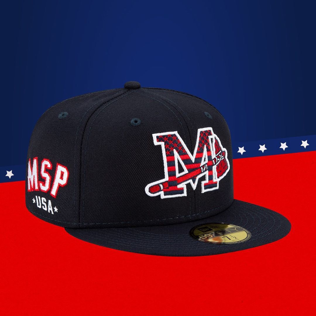 MiLB 4th of July Fitted Hats