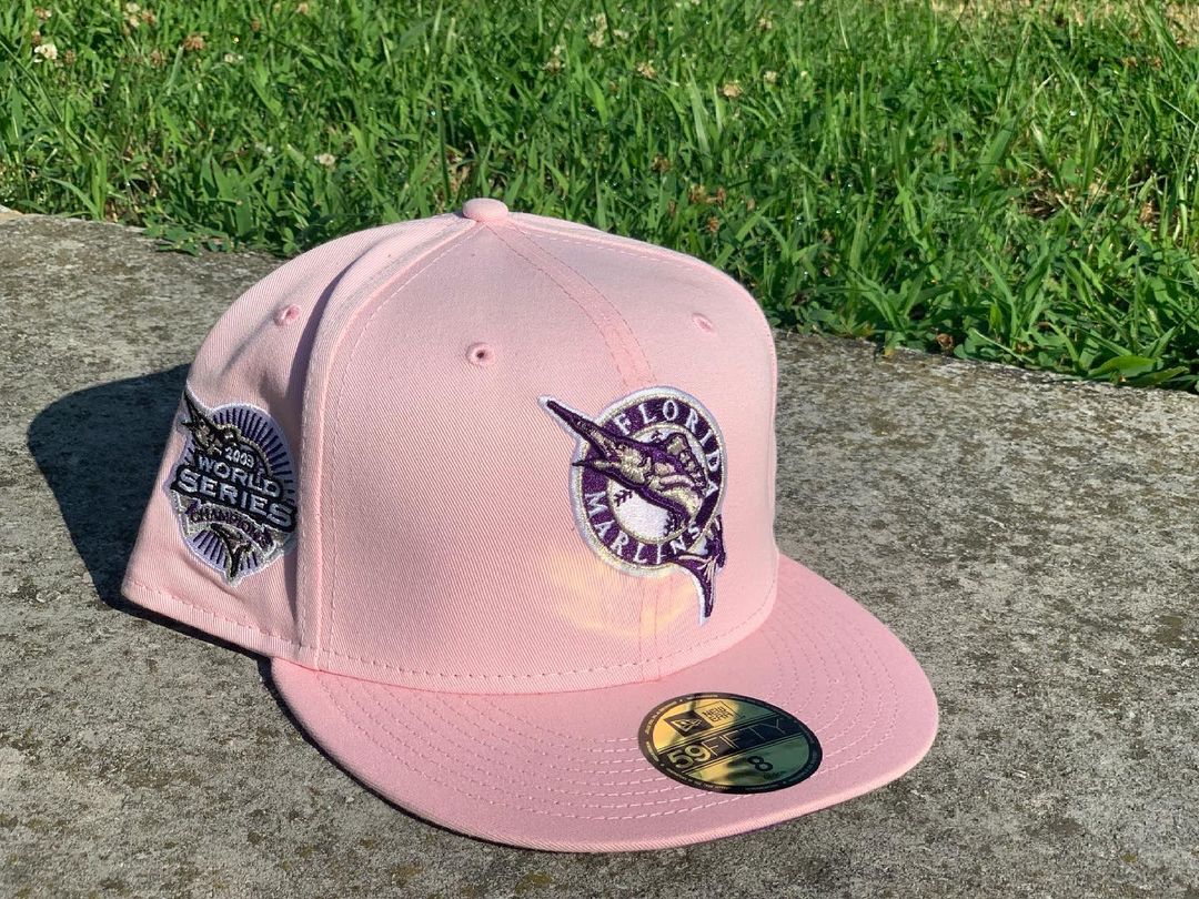 Pink MLB Fitted Hats Sports World 165