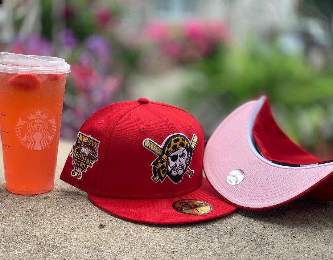 Strawberry Refresher Fitted Hats