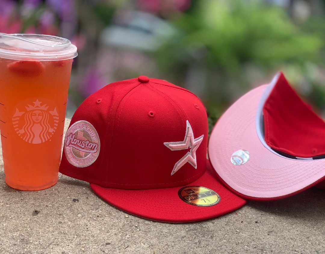 Strawberry Refresher Fitted Hats