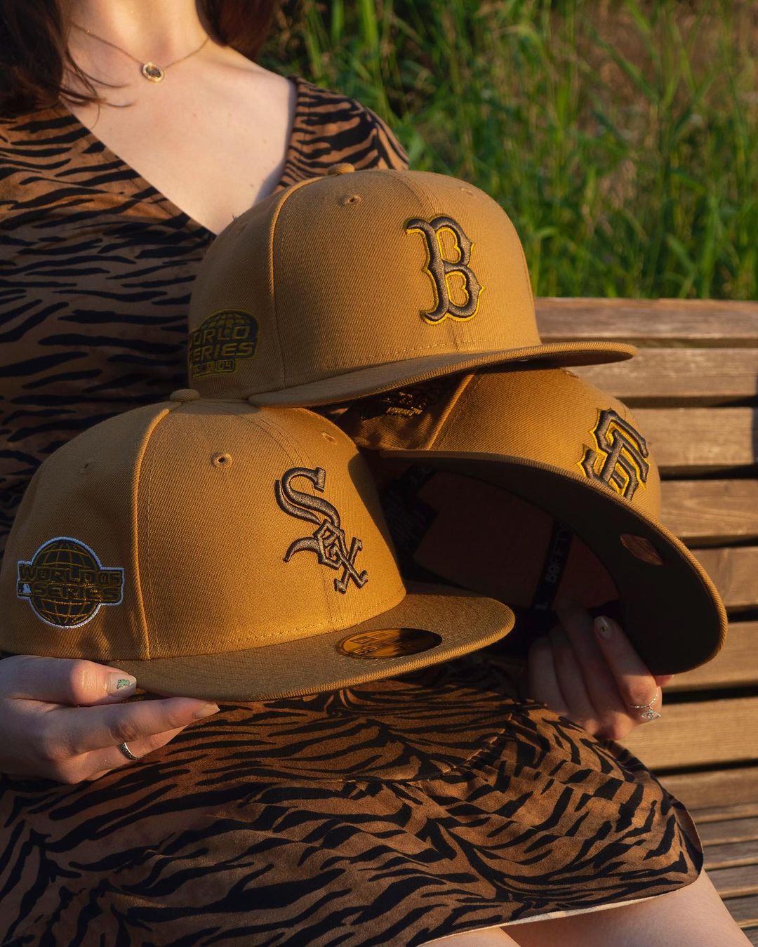 Panama Tan Fitted Hats