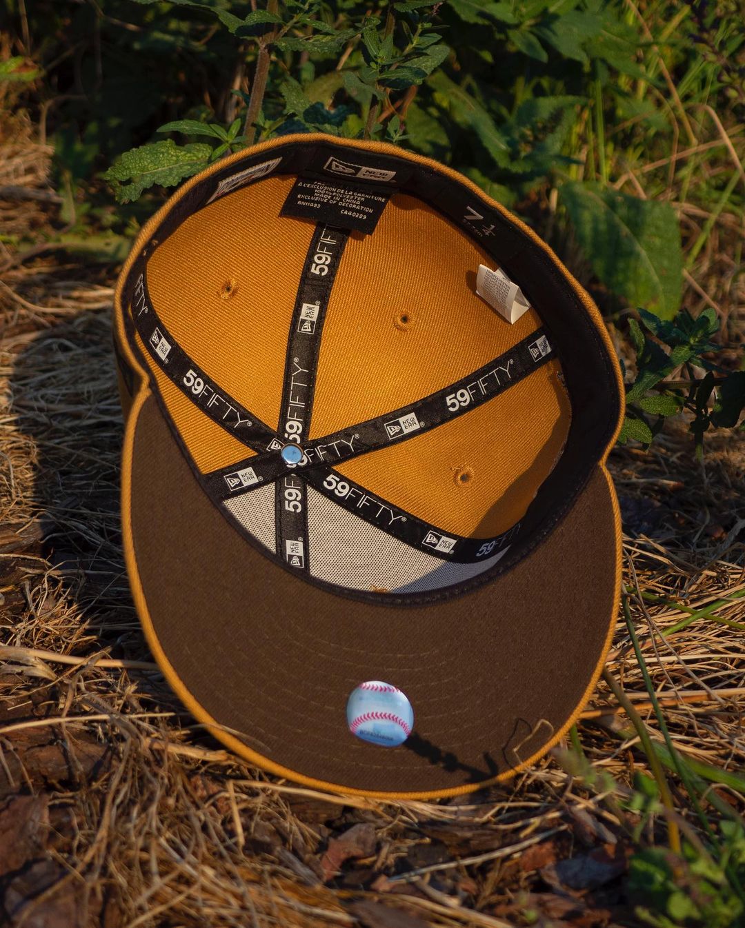 Panama Tan Fitted Hats