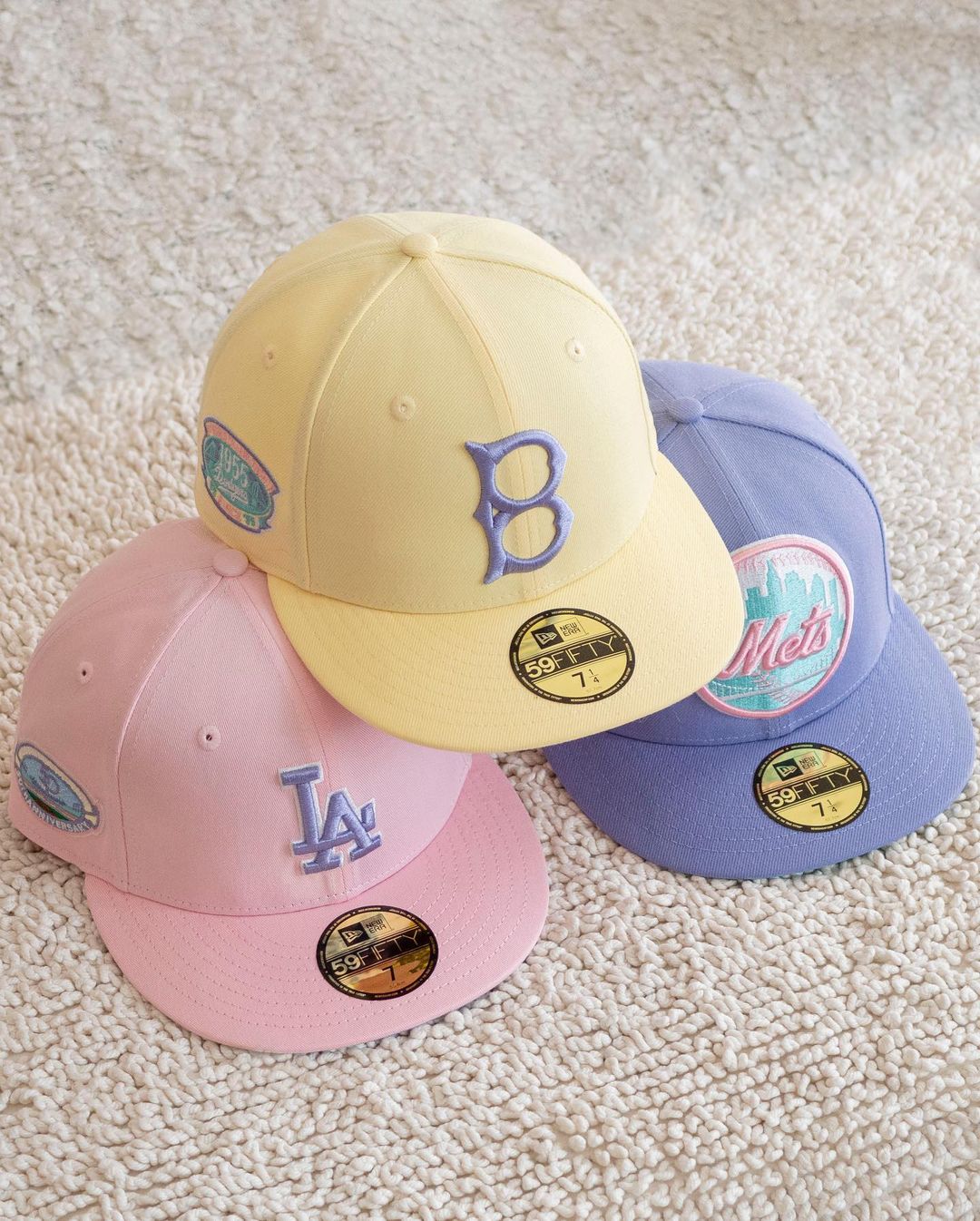 MLB Pastel Pack Fitted Hats