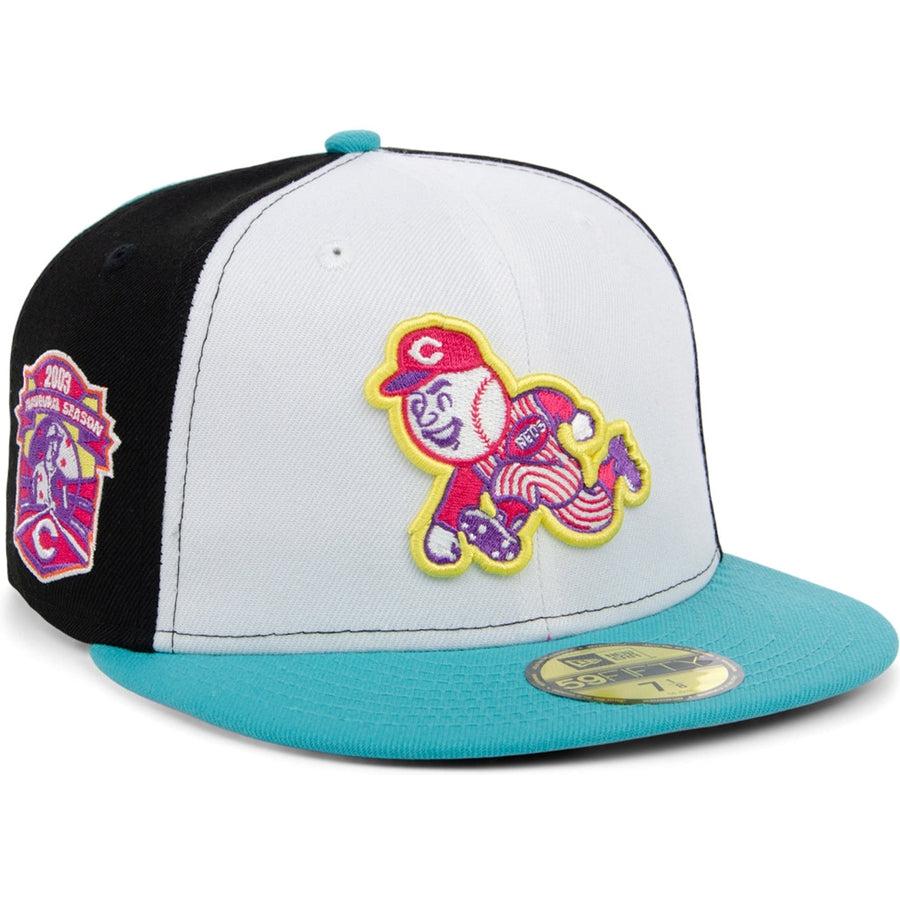 Sugar Skull Pinwheel Fitted Hats