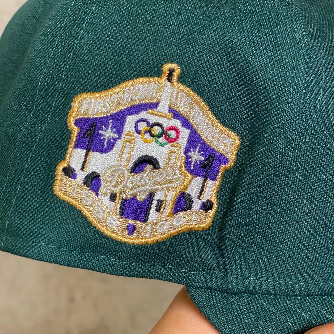 Purple Kush LA Dodgers Fitted Hat