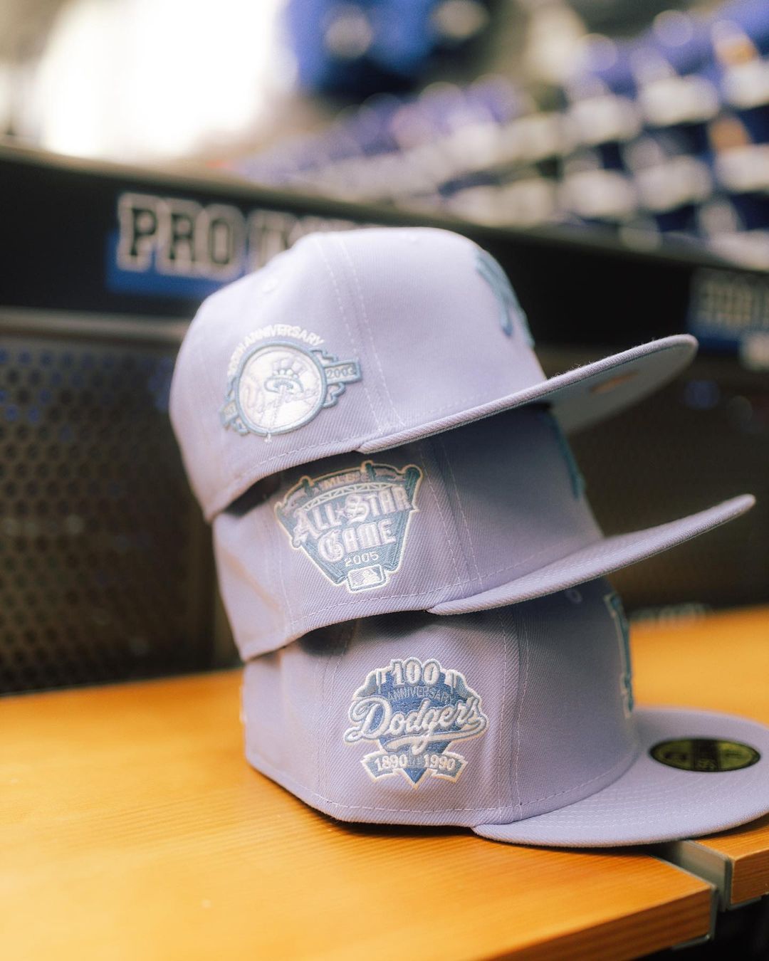 lavender fitted hats pro image sports