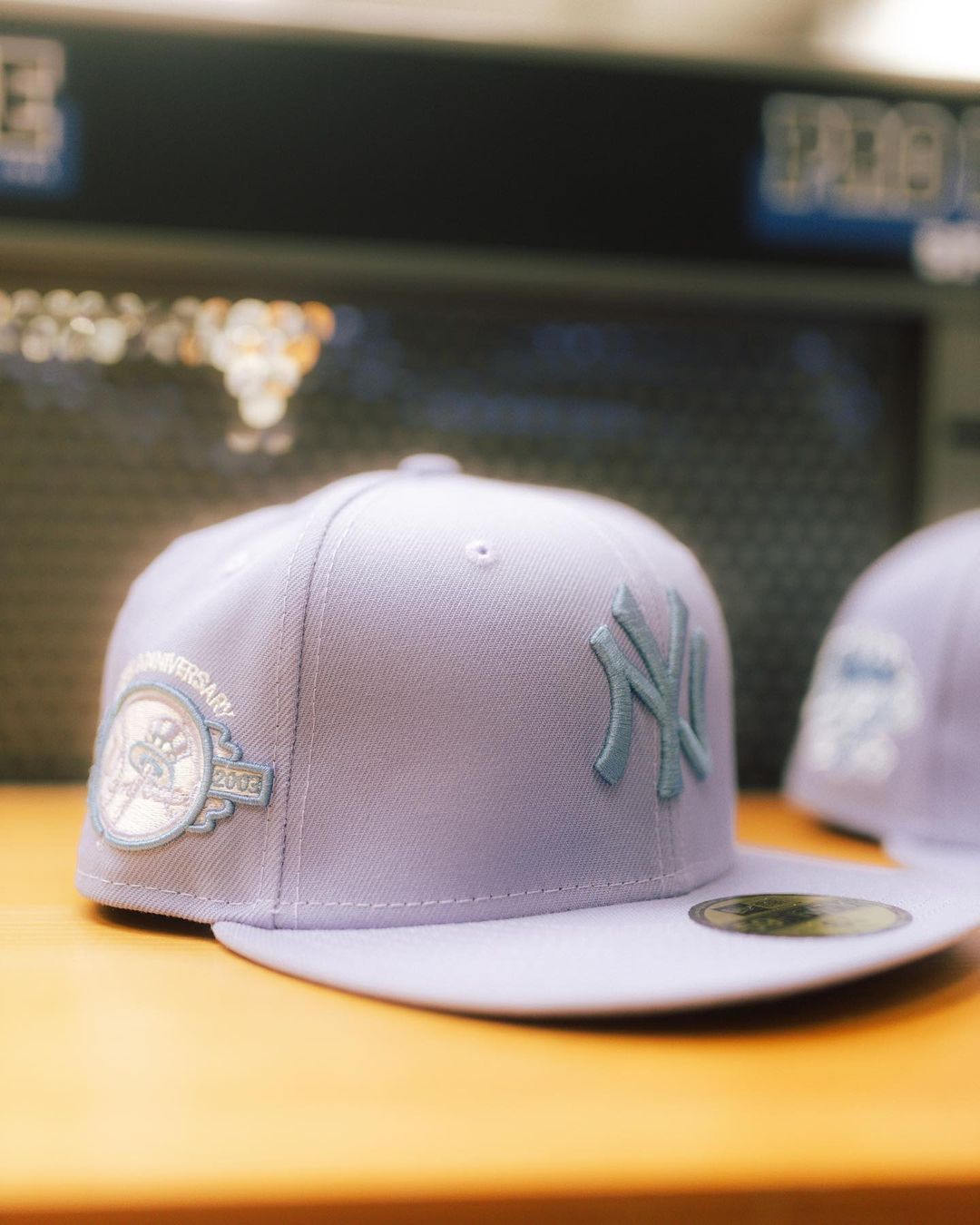 lavender fitted hats pro image sports