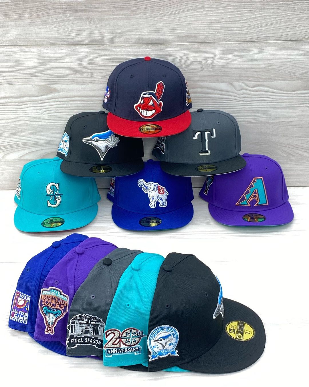 4ucaps Variety Fitted Hat Drop