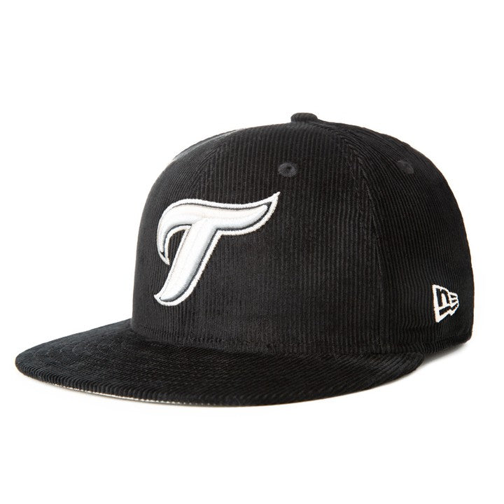 Toronto Blue Jays Black Corduroy Fitted Hat