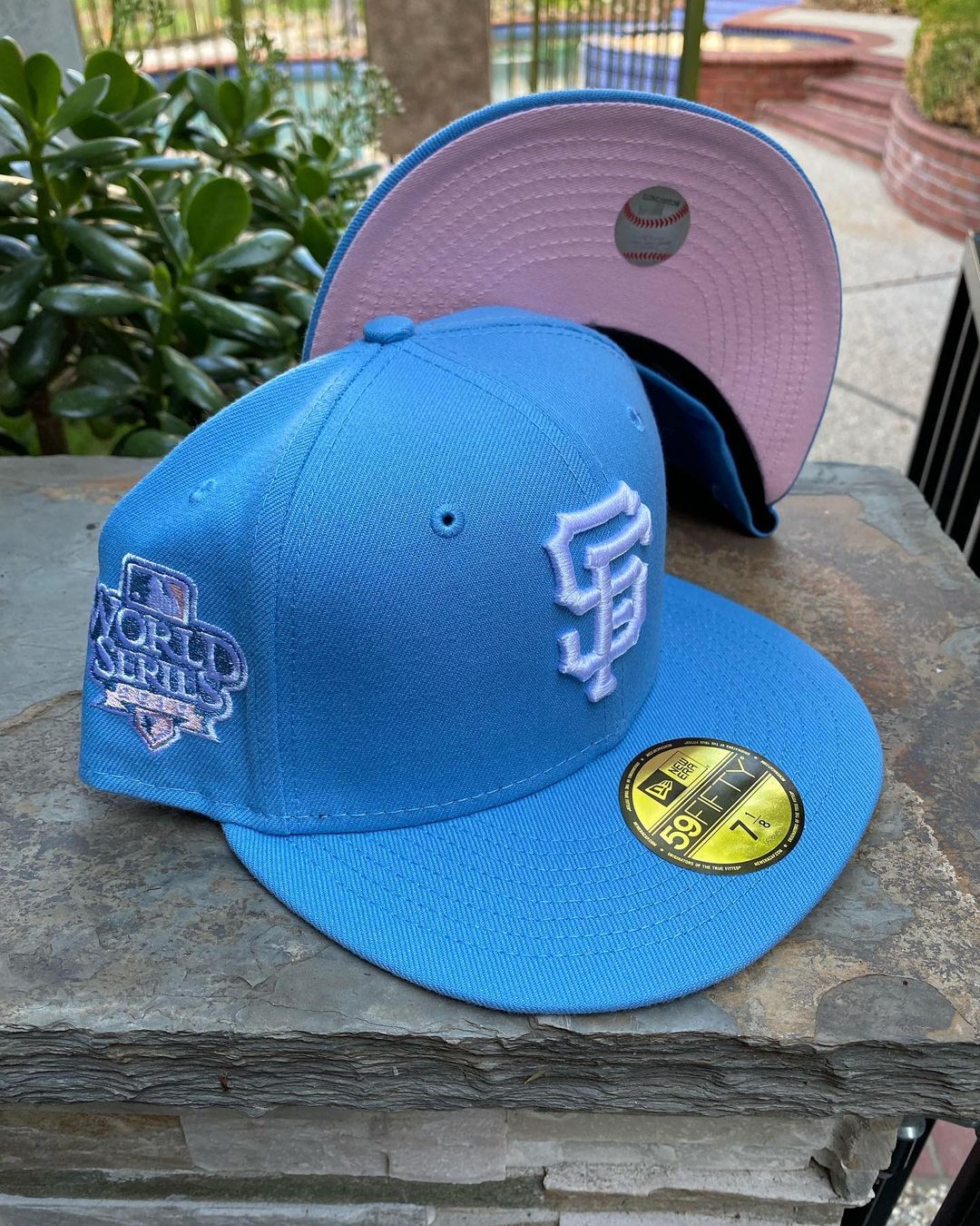 Cotton Candy SF Giants Fitted Hat