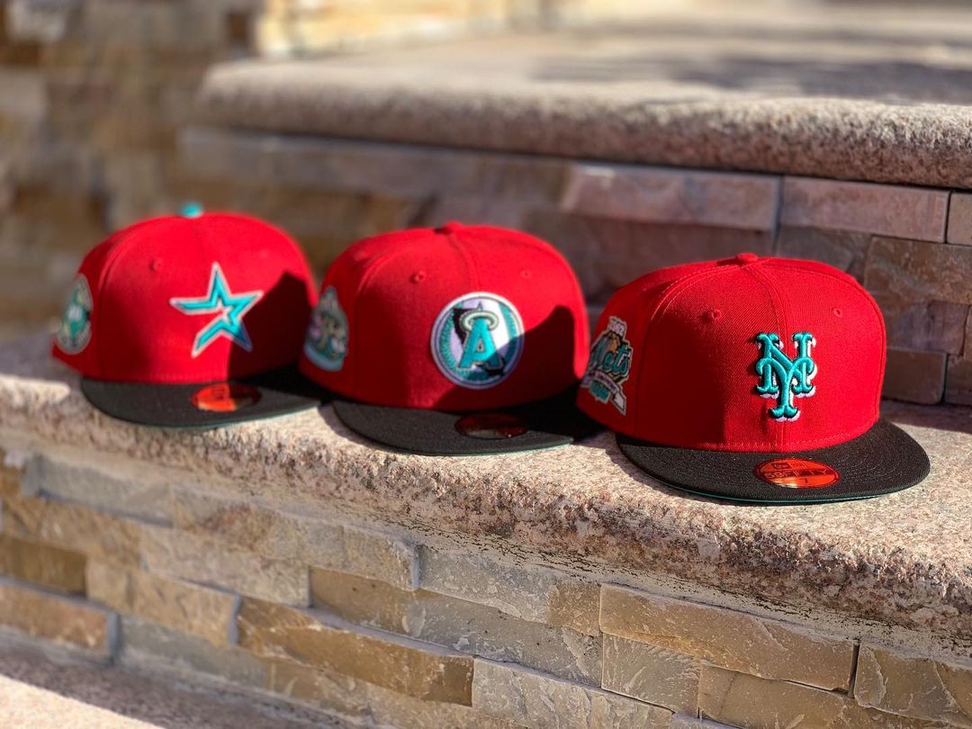 Rasberry Fitted Hats