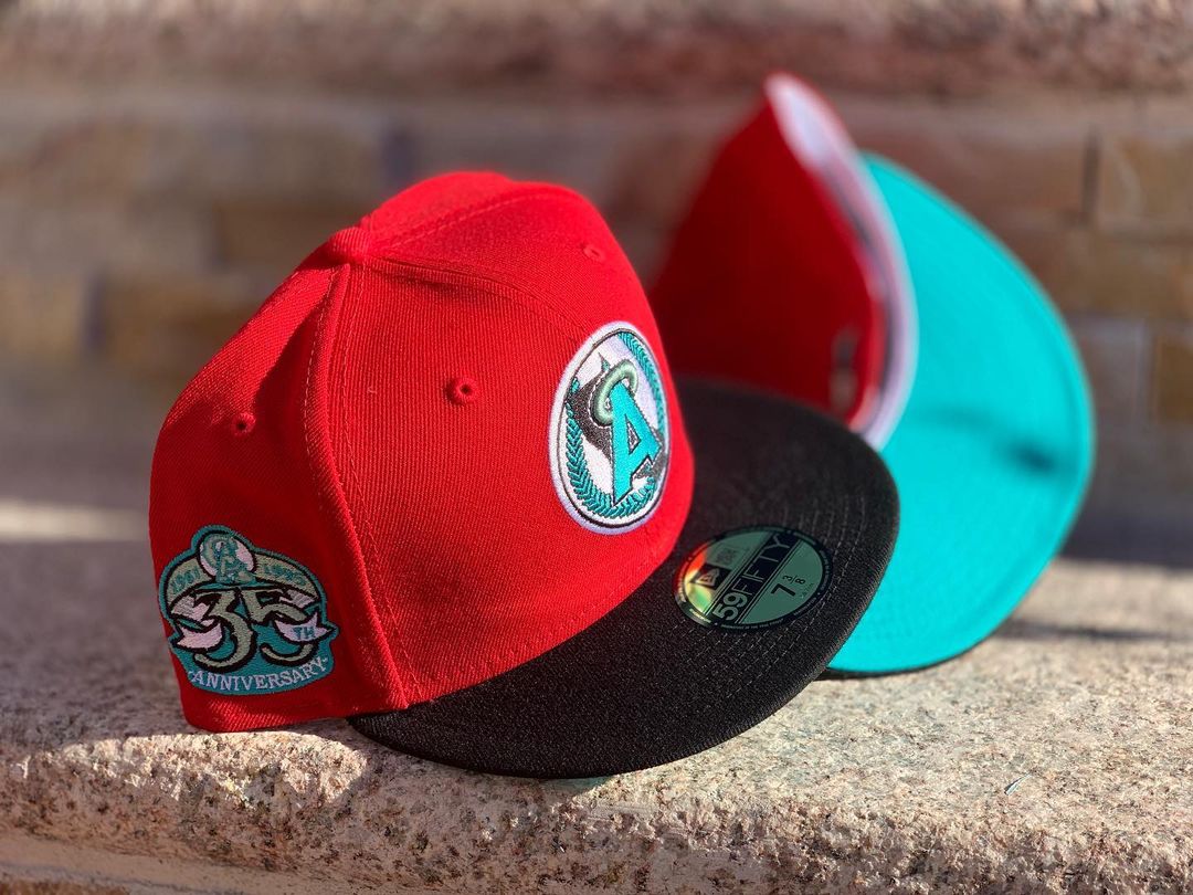 Rasberry Fitted Hats