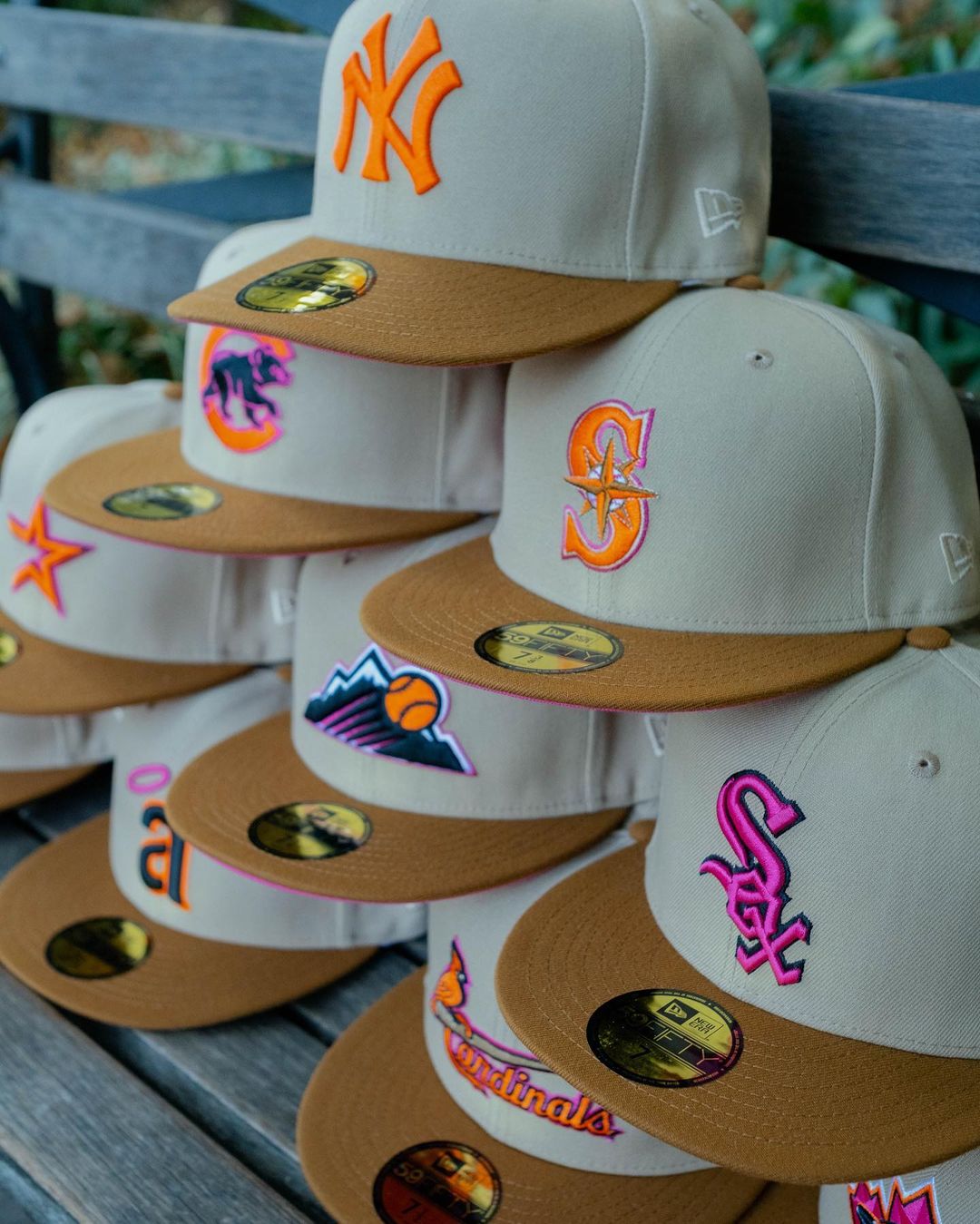 Peanut Butter & Jelly Fitted Hats Hat Club