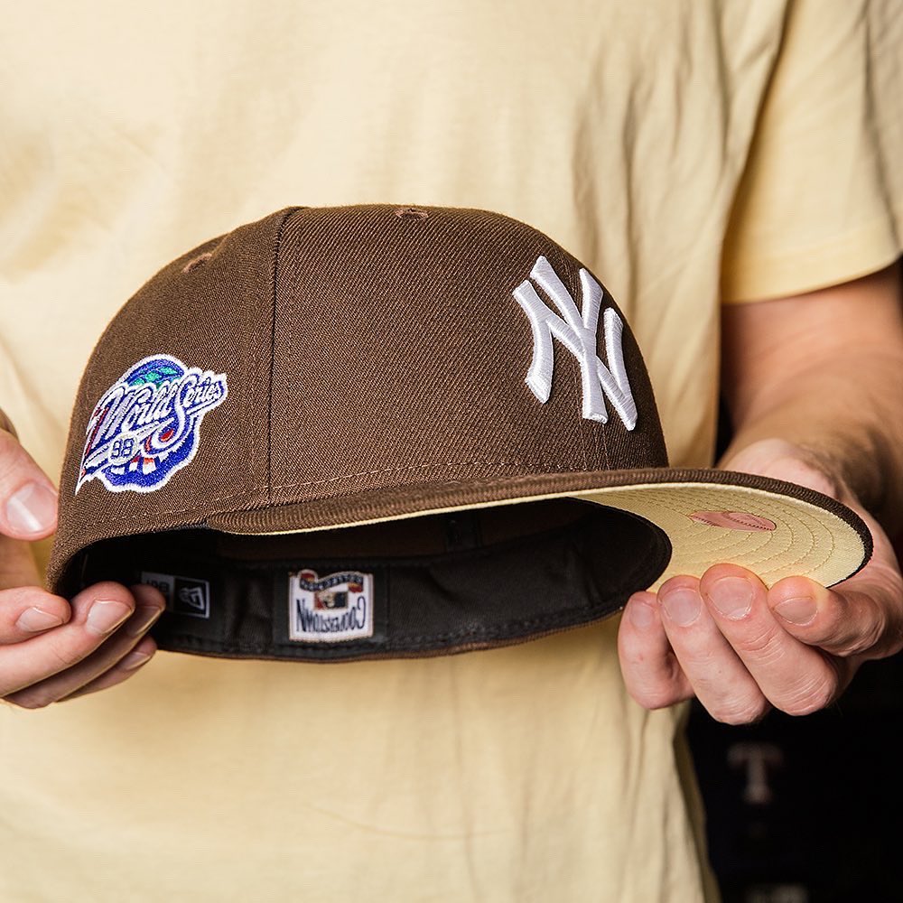 New Era New York Yankees Walnut 1998 WS Fitted Hat