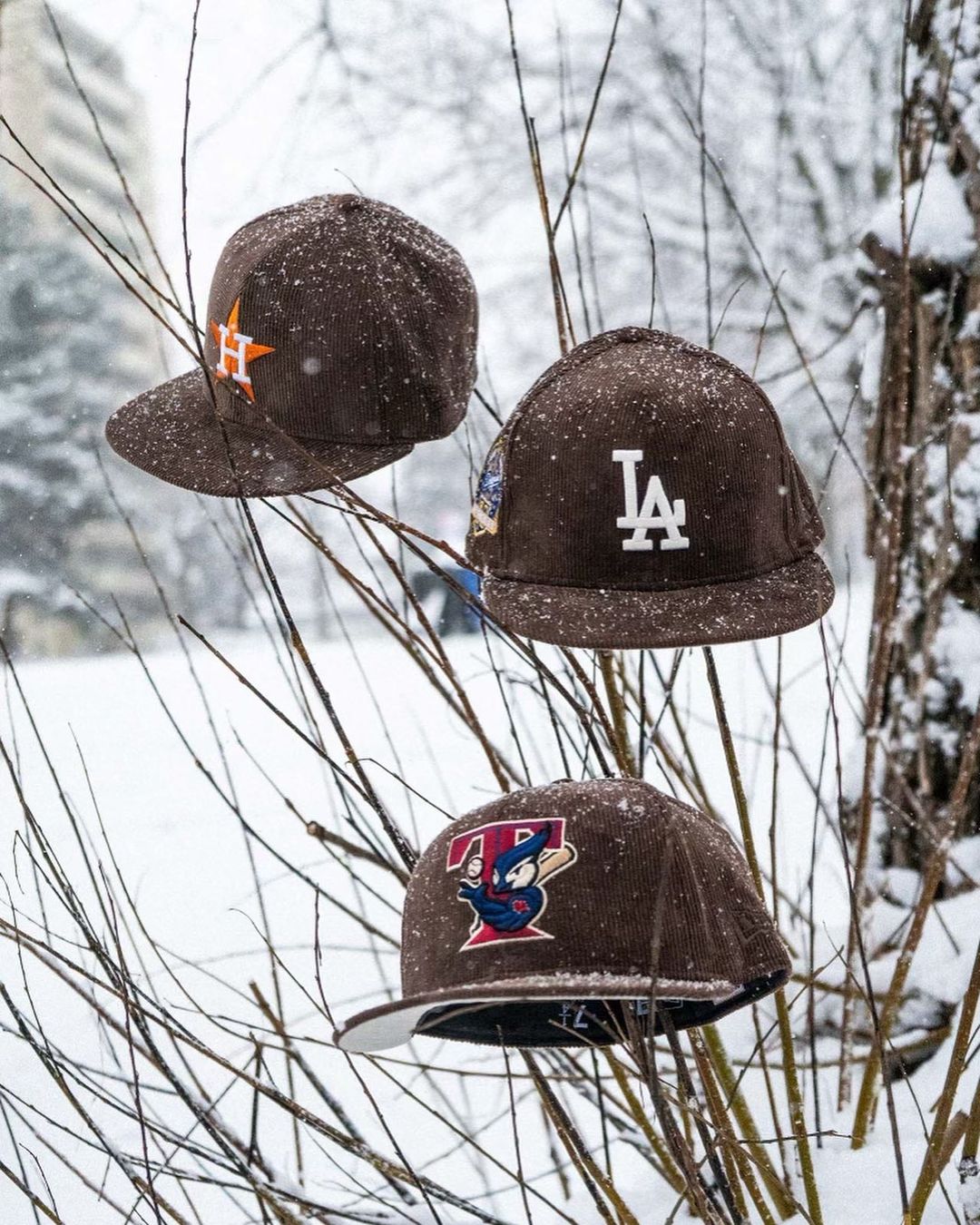 New Era Raiders Snowy Knit Hat