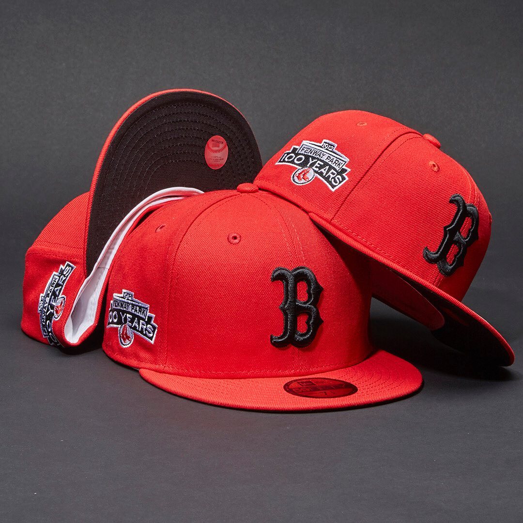 Boston Red Sox Licorice Fitted Hats