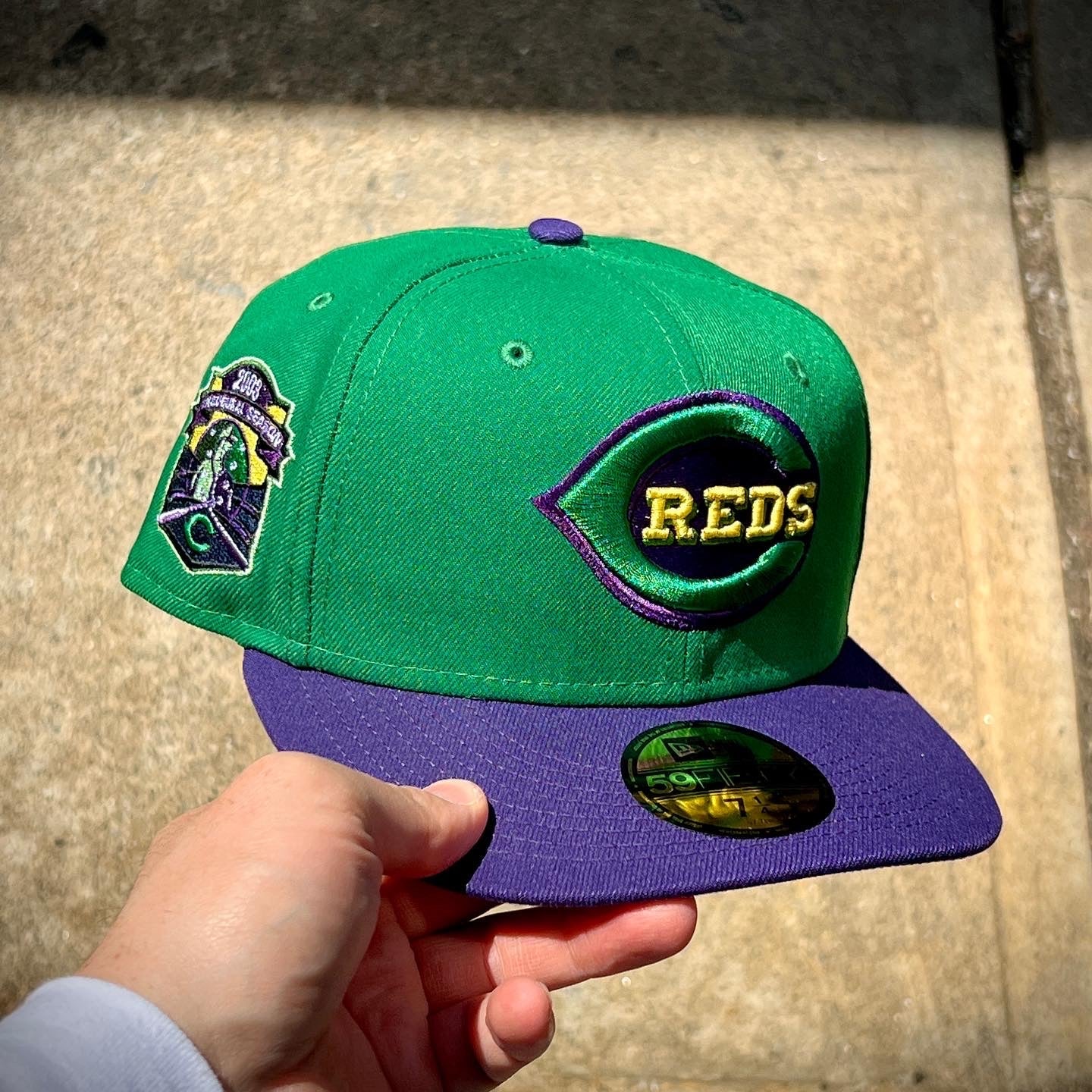 Cincinnati Reds 'Perfect Cell' Inspired Fitted Hat