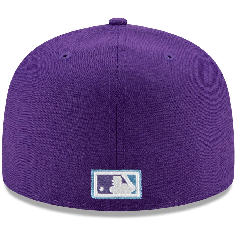 Purple New York Yankees Fitted Cap