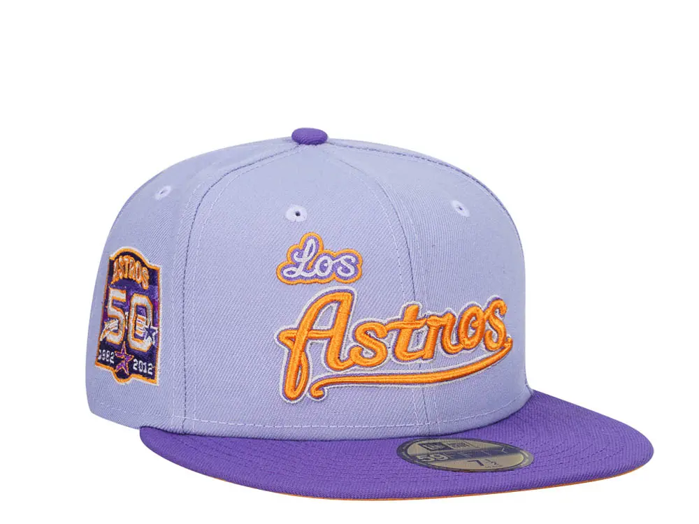 Houston Astros Purple Infusion Fitted Hat