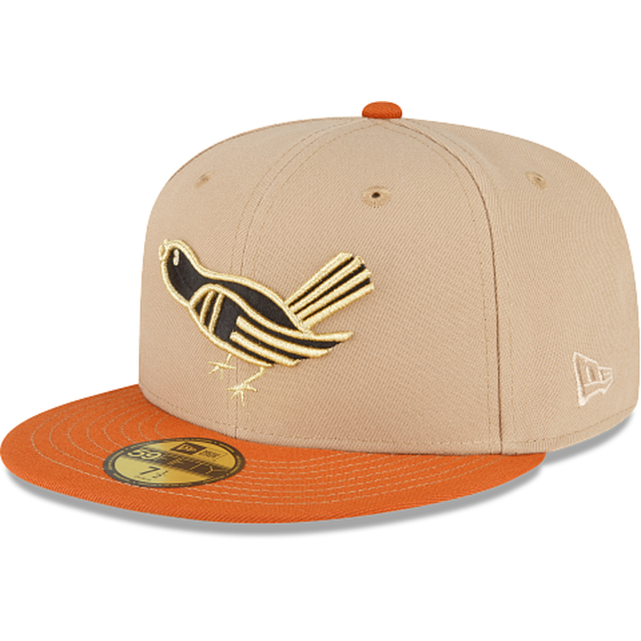 Just Caps Beige Camel 2023 Fitted Hats