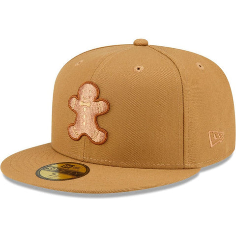 Gingerbread man fitted hat
