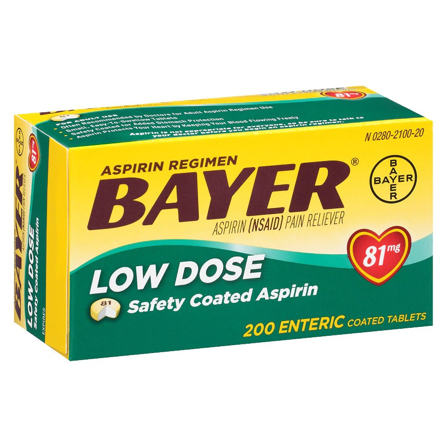 Bayer Aspirin 81mg