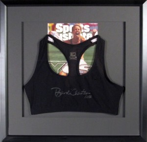 Brandi Chastain Famous Sports Bra Framed