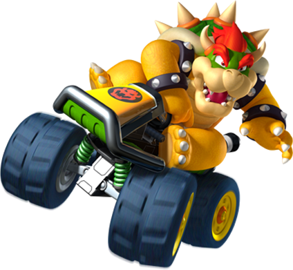 Bowser From Mario Kart