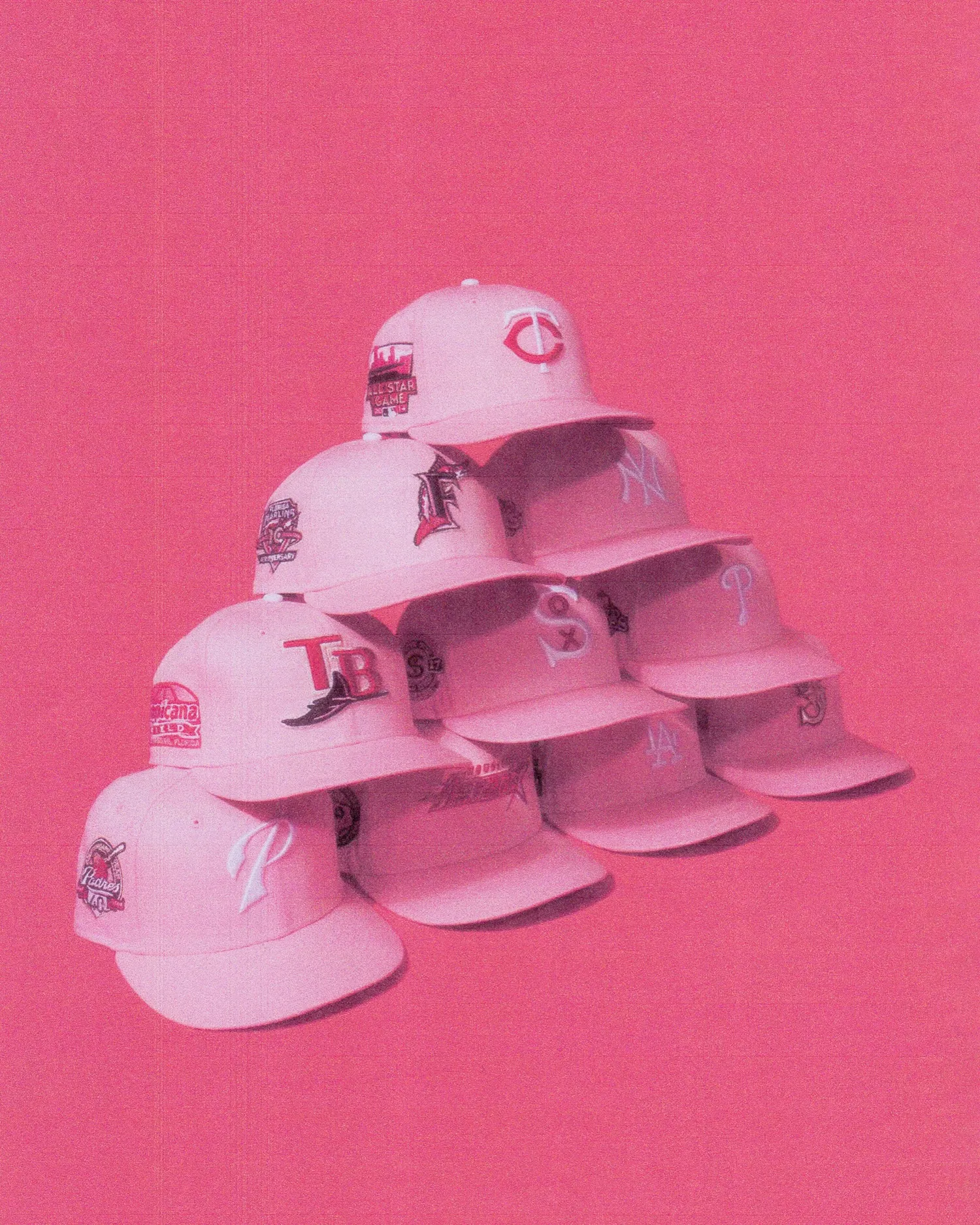Strawberry Jam Fitted Hats By Hat Club