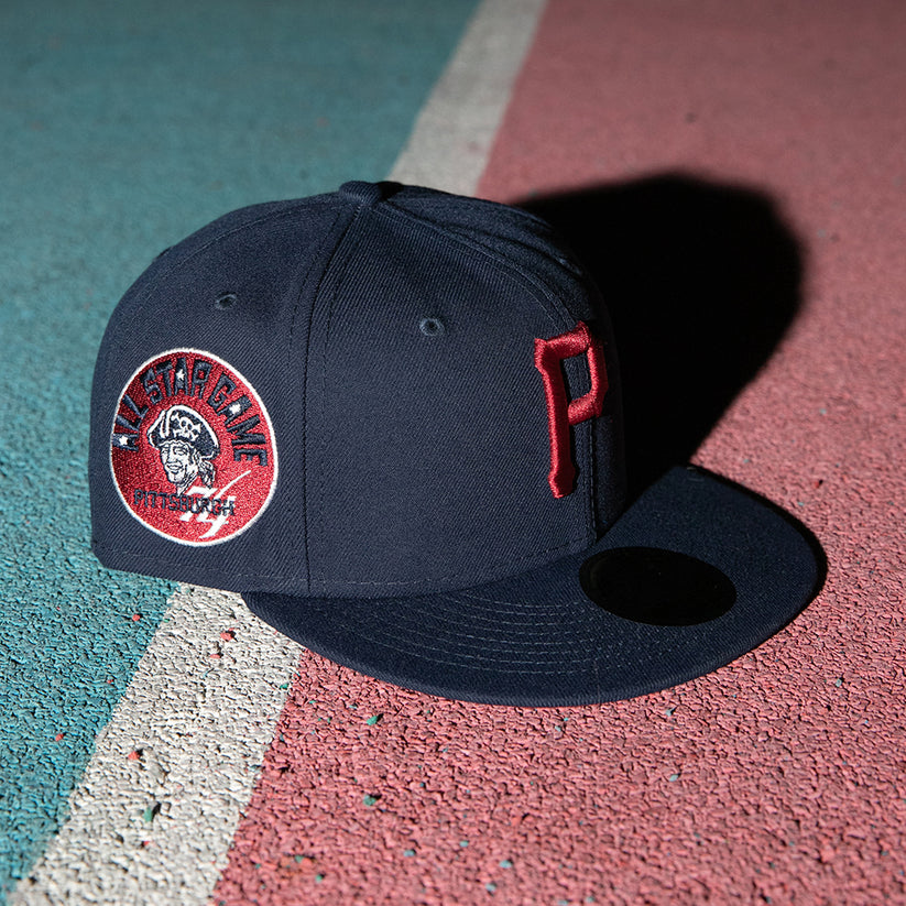MLB Navy Crown Fitted Hats