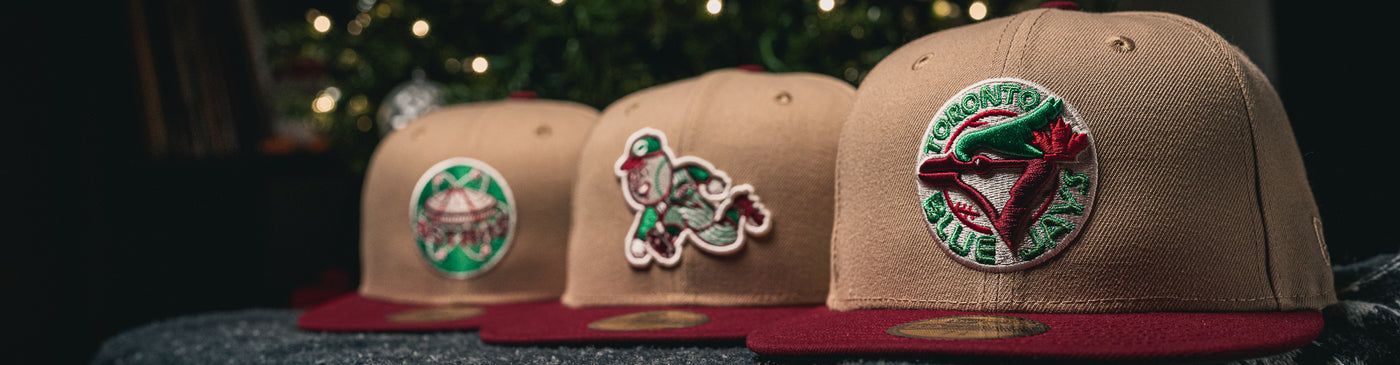 Season's Greetings Fitted Hats