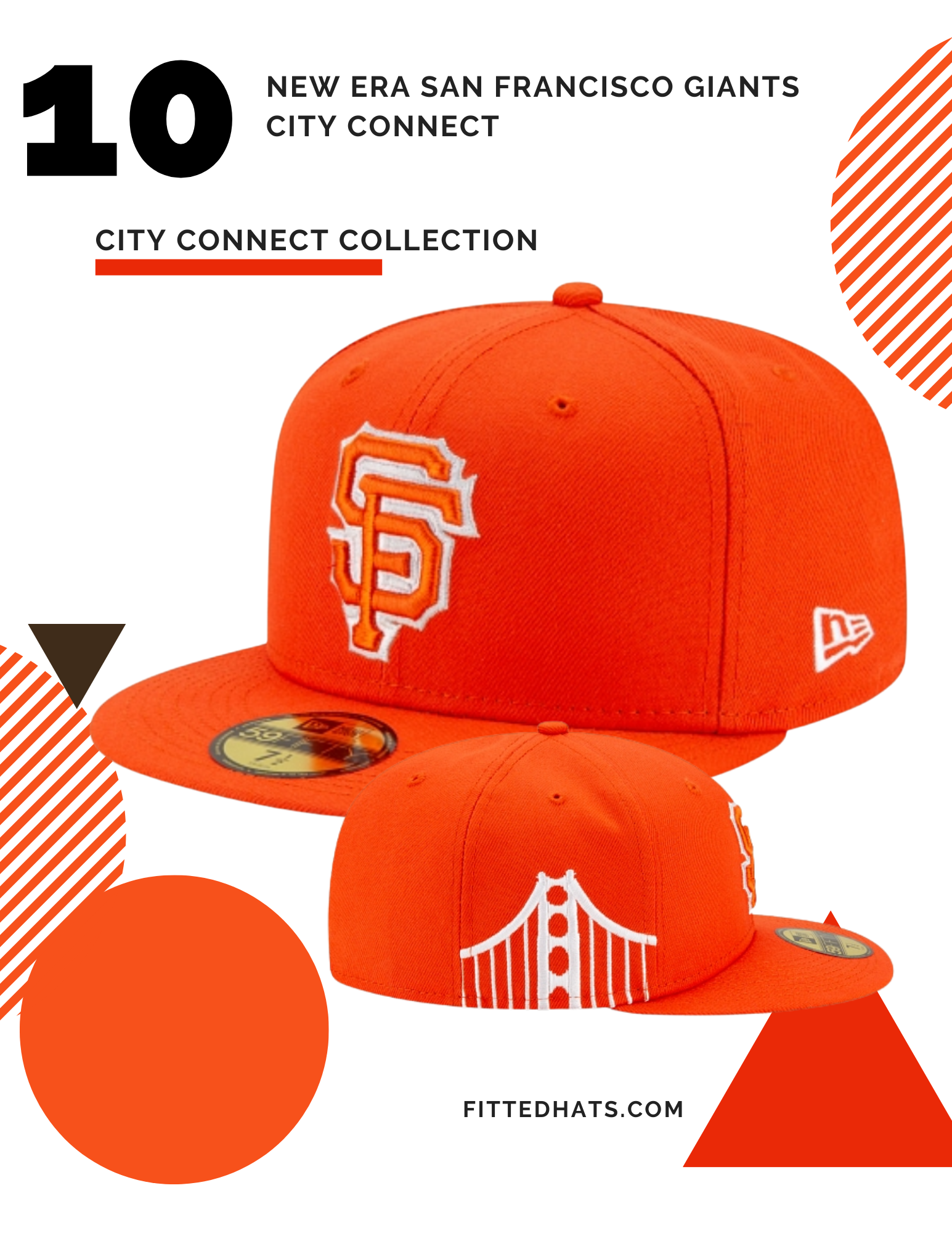 San Francisco Giants City Connect Fitted Hat