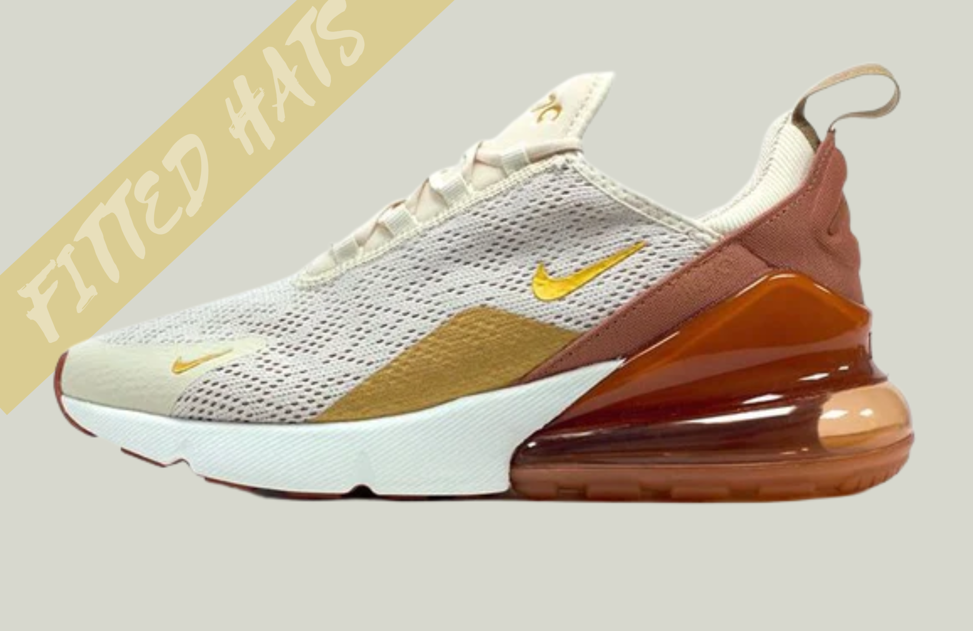 Nike Air Max 270 “Light Cream/Metallic Gold”