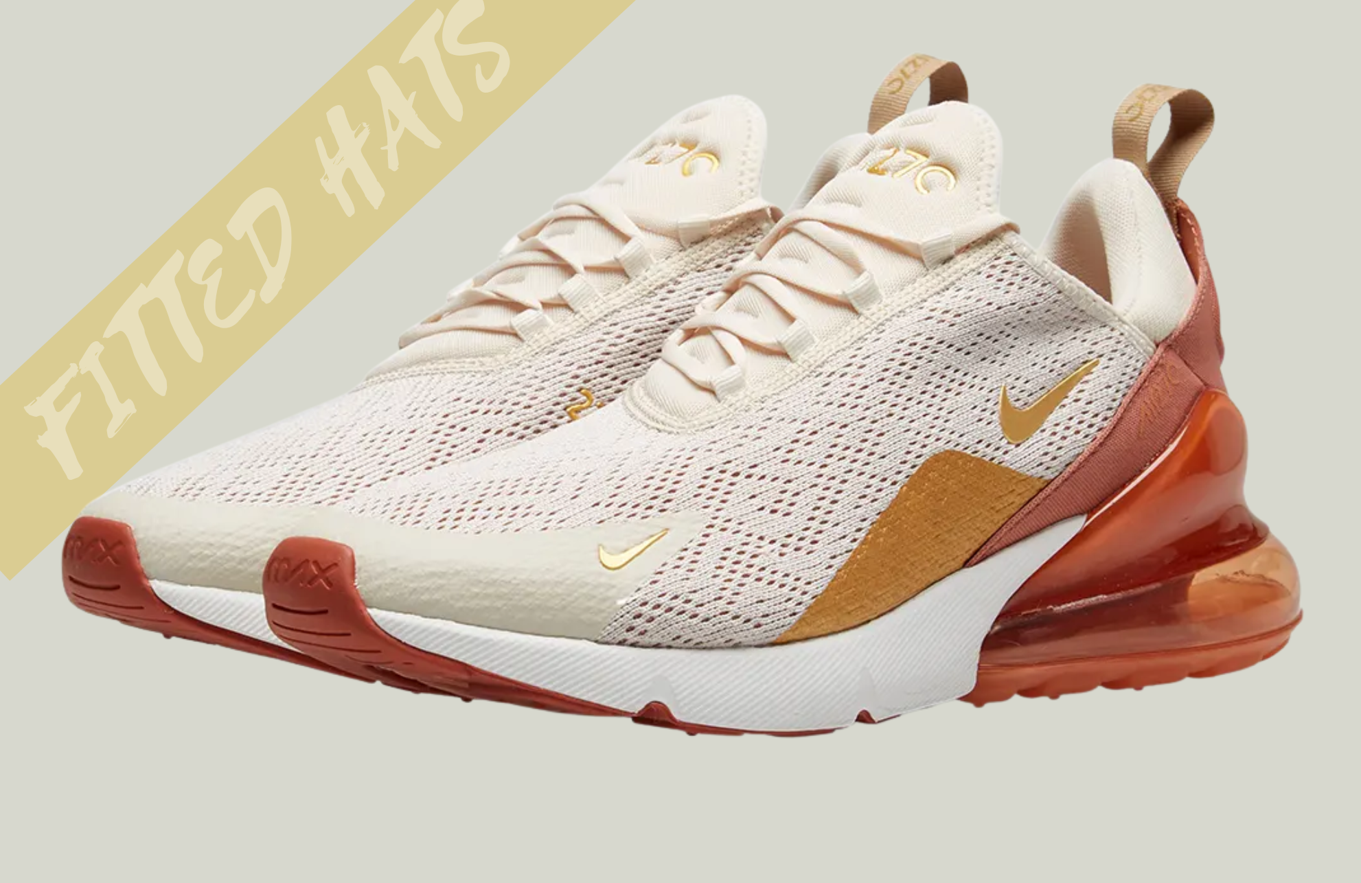 Nike Air Max 270 “Light Cream/Metallic Gold”