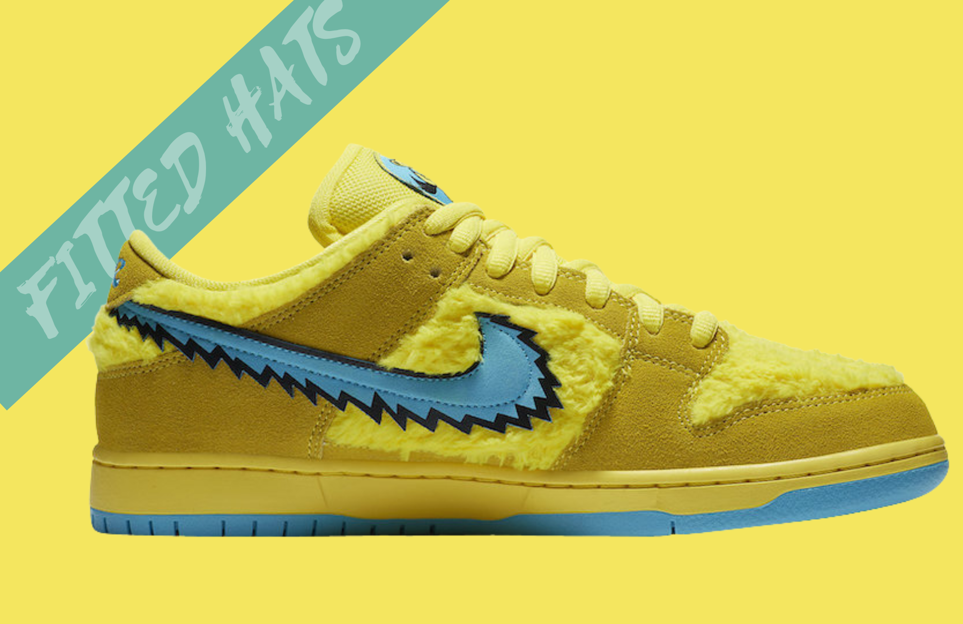 Nike SB Dunk Low Grateful Dead Yellow Bear