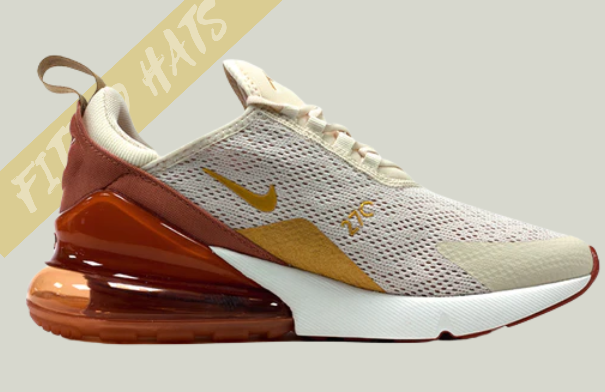 Nike Air Max 270 “Light Cream/Metallic Gold”