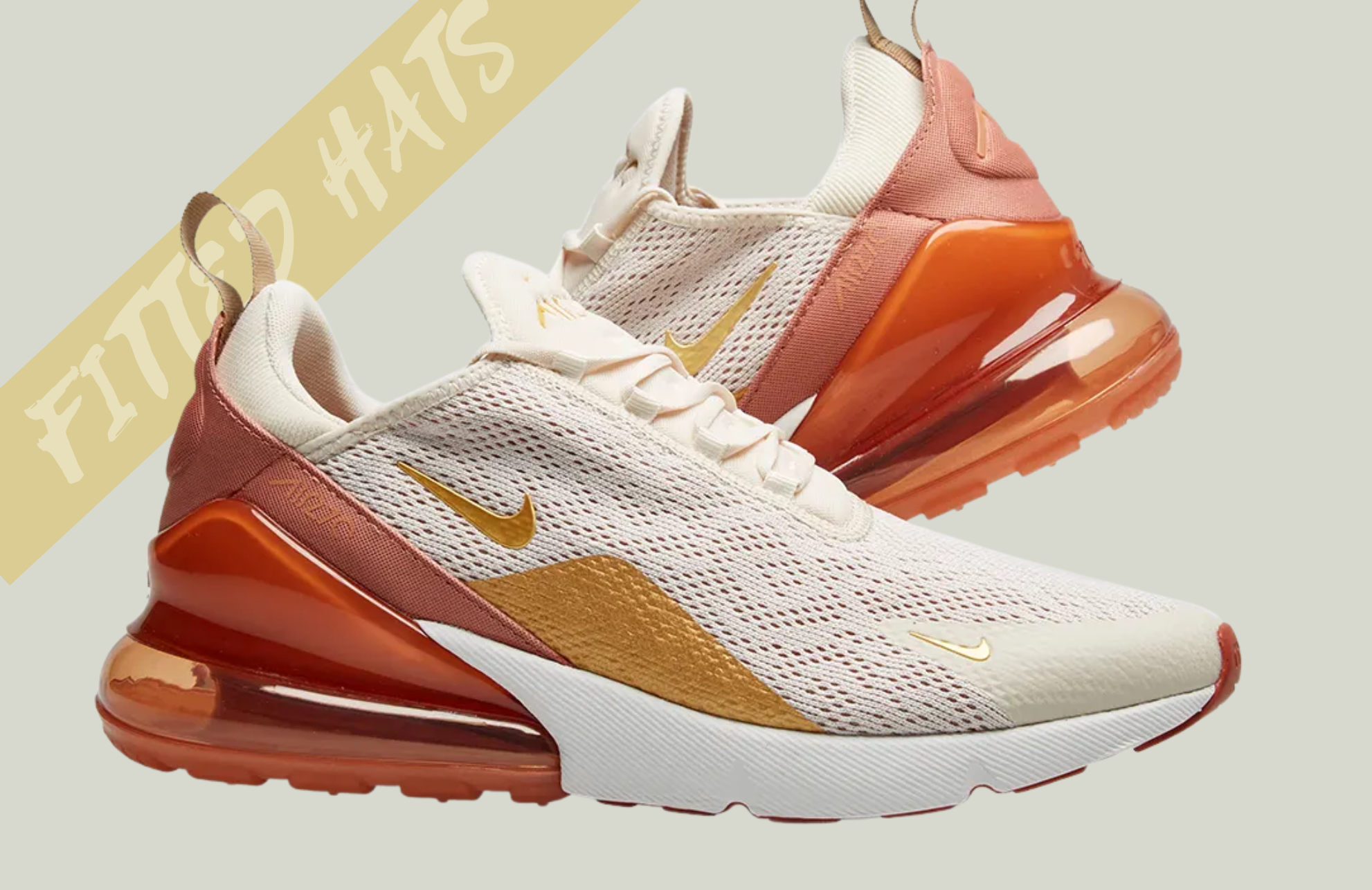 Nike Air Max 270 “Light Cream/Metallic Gold”