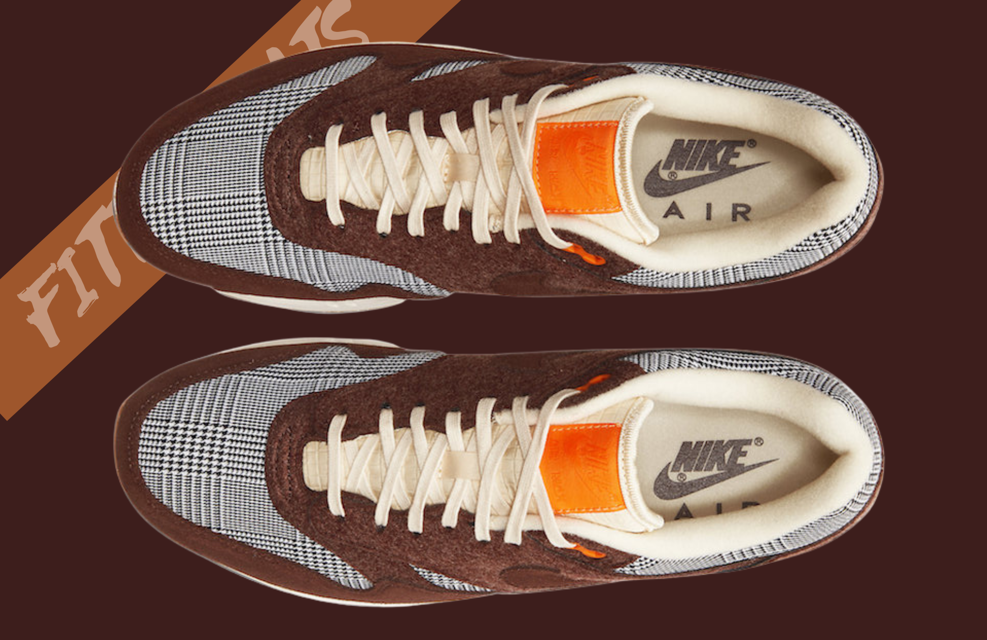 Nike Air Max 1 Houndstooth Bronze Eclipse